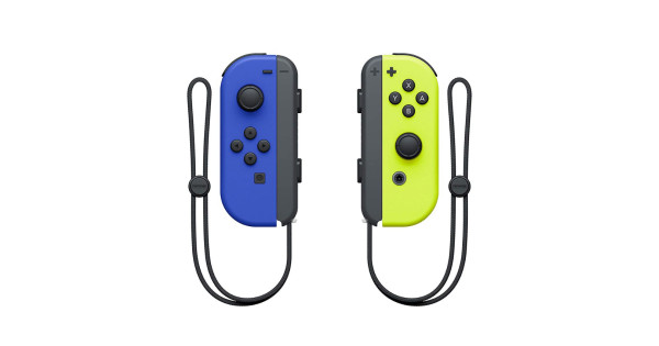 Nintendo Switch 本体 青・黄 Joy-Con Amazon.com: 正版Nintendo 任天堂Switch Joy Con 無線控制器深藍