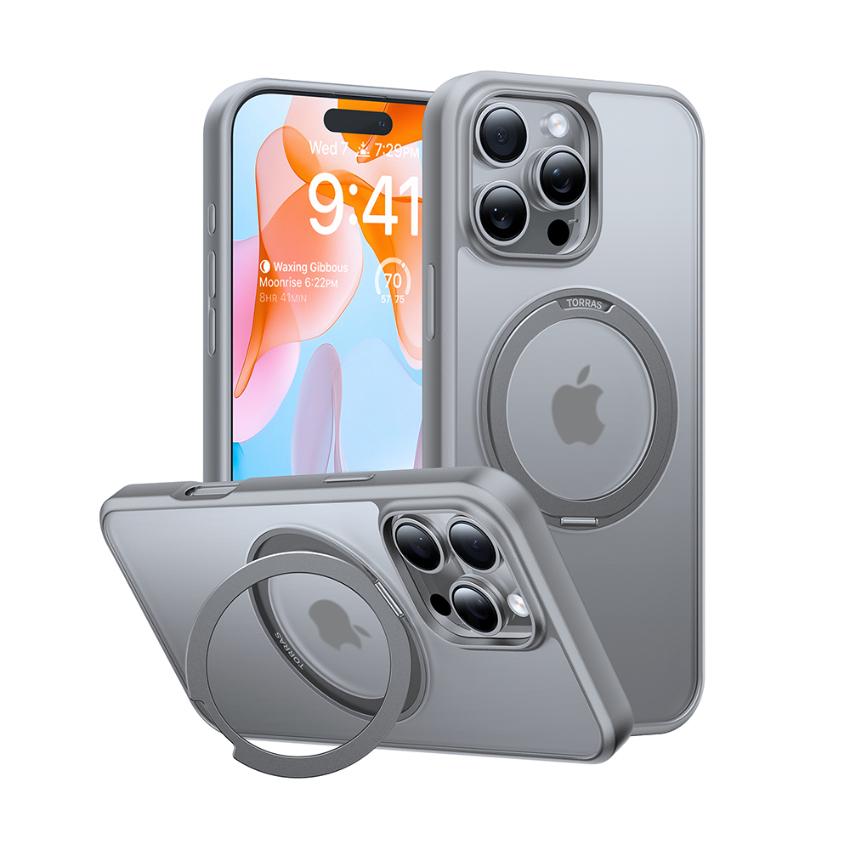 TORRAS iPhone 16 Pro Max 用 ケース 半透明 マグネット TORRAS iPhone 16 Pro Max 用 ケース 半透明 マグネット