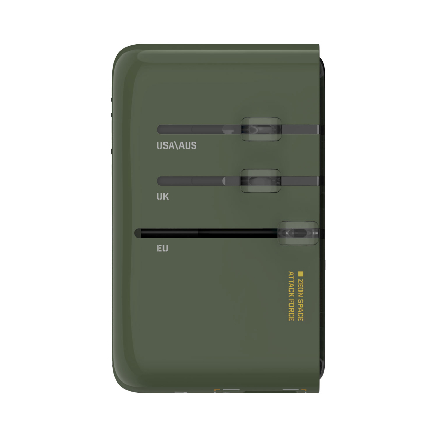 機動戰士高達x Momax系列1-World+ Flow 35W 伸缩充電線旅行插座(70厘米