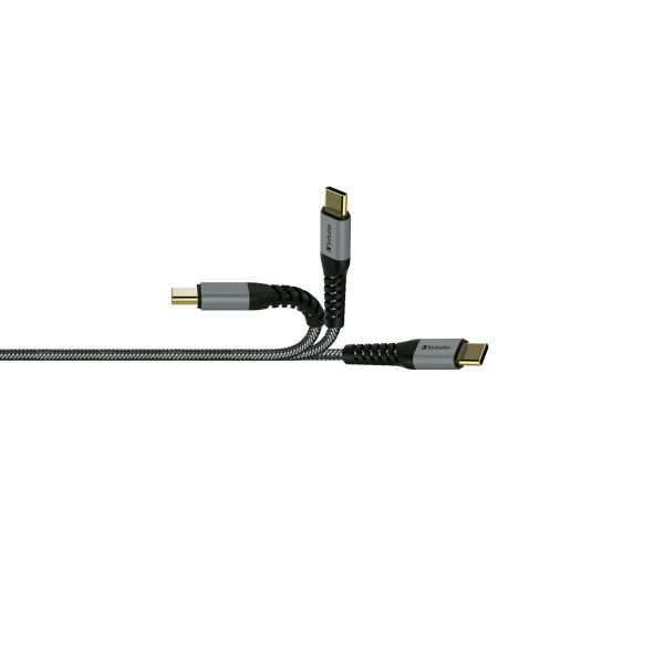 Verbatim Sync & Charge Tough Max Type C to Type C Cable (200cm)