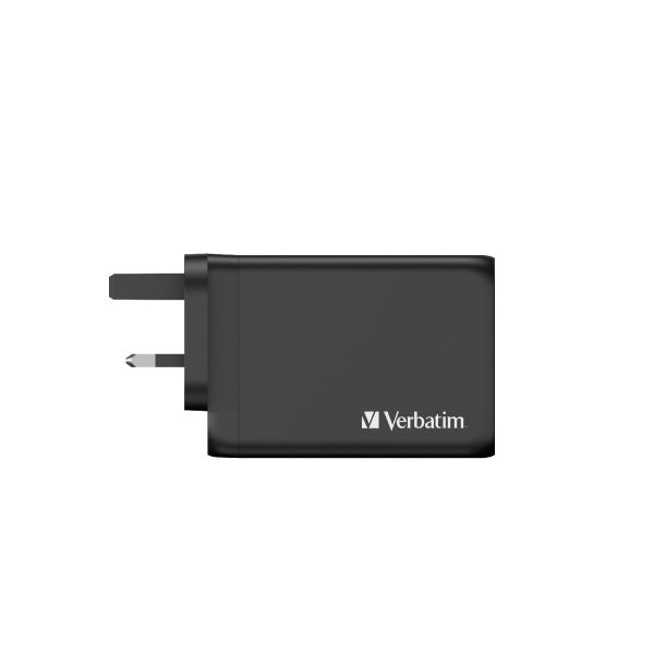 Verbatim 4 Port 130W PD 3.0 & QC 3.0 GaN USB充電器