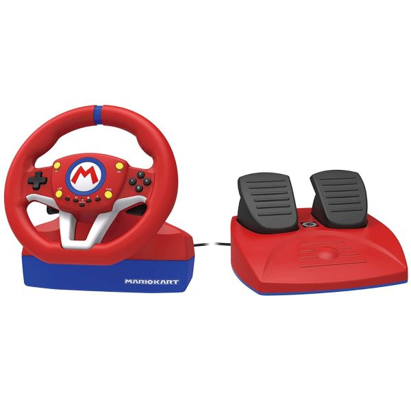 Hori Nintendo Switch Mario Kart 8 Racing Wheel (NSW-204A) Red