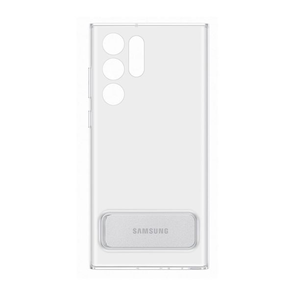 Samsung Galaxy S22 Ultra 透明立架式保護套