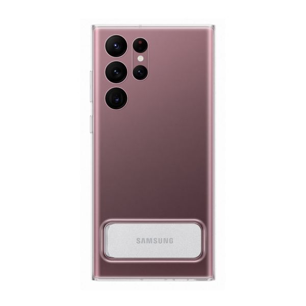 Samsung Galaxy S22 Ultra 透明立架式保護套
