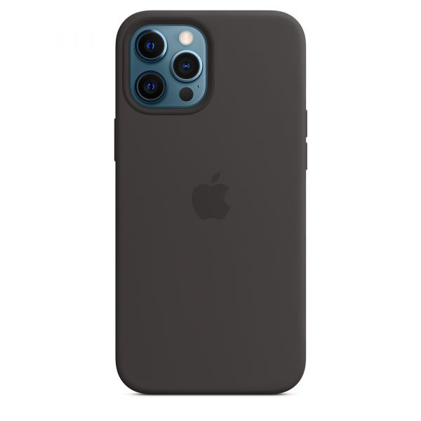 Apple iPhone 12 Pro Max MagSafe 矽膠護殼 黑色