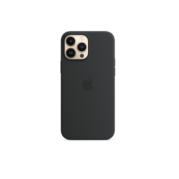 iPhone 13 Pro Max MagSafe 矽膠護殼 - 午夜暗色