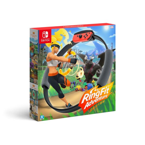 Nintendo Switch 遊戲 - Ring Fit Adventure 健身環大冒險