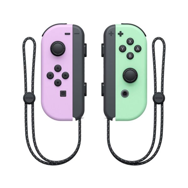 Nintendo Switch Joy-Con-淡雅紫(L)。淡雅綠(R) 