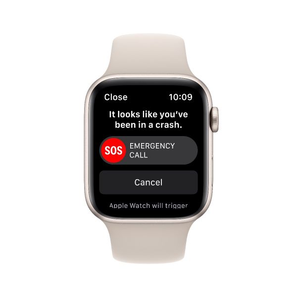 [只限門市自取] Apple Watch SE 44毫米 GPS + 流動網絡  星光色 鋁金屬錶殼 配星光色運動錶帶