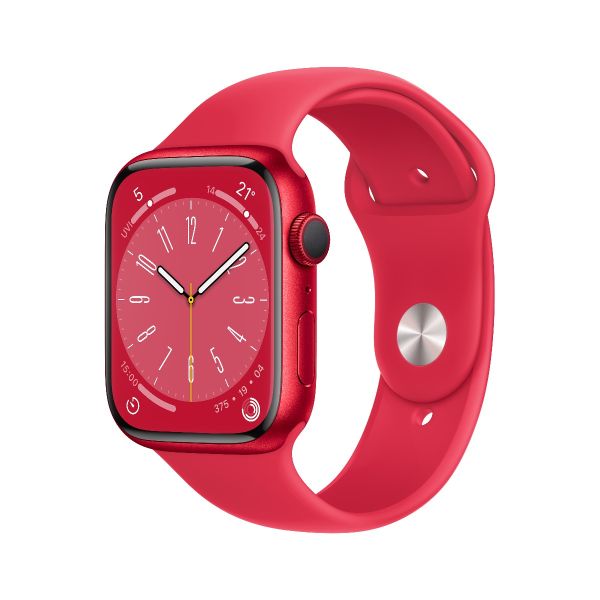 [限量快閃加購優惠] Apple Watch Series 8 45毫米 GPS (PRODUCT)RED 鋁金屬錶殼 配(PRODUCT)RED 運動錶帶