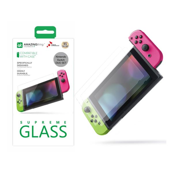 AMAZINGthing Nintendo Switch 0.33MM Supreme Glass Screen Protector